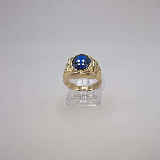 BLUE STONE RING 10K