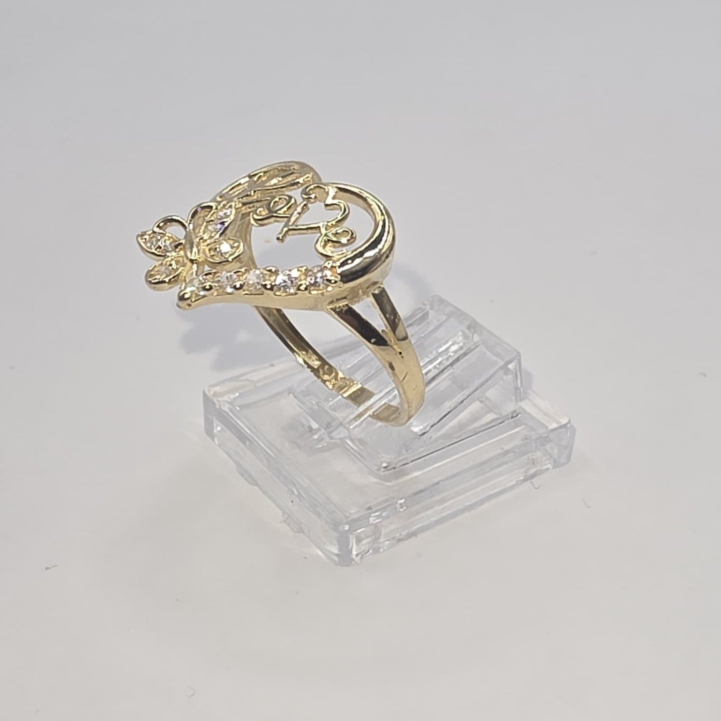 HEART RING 10K
