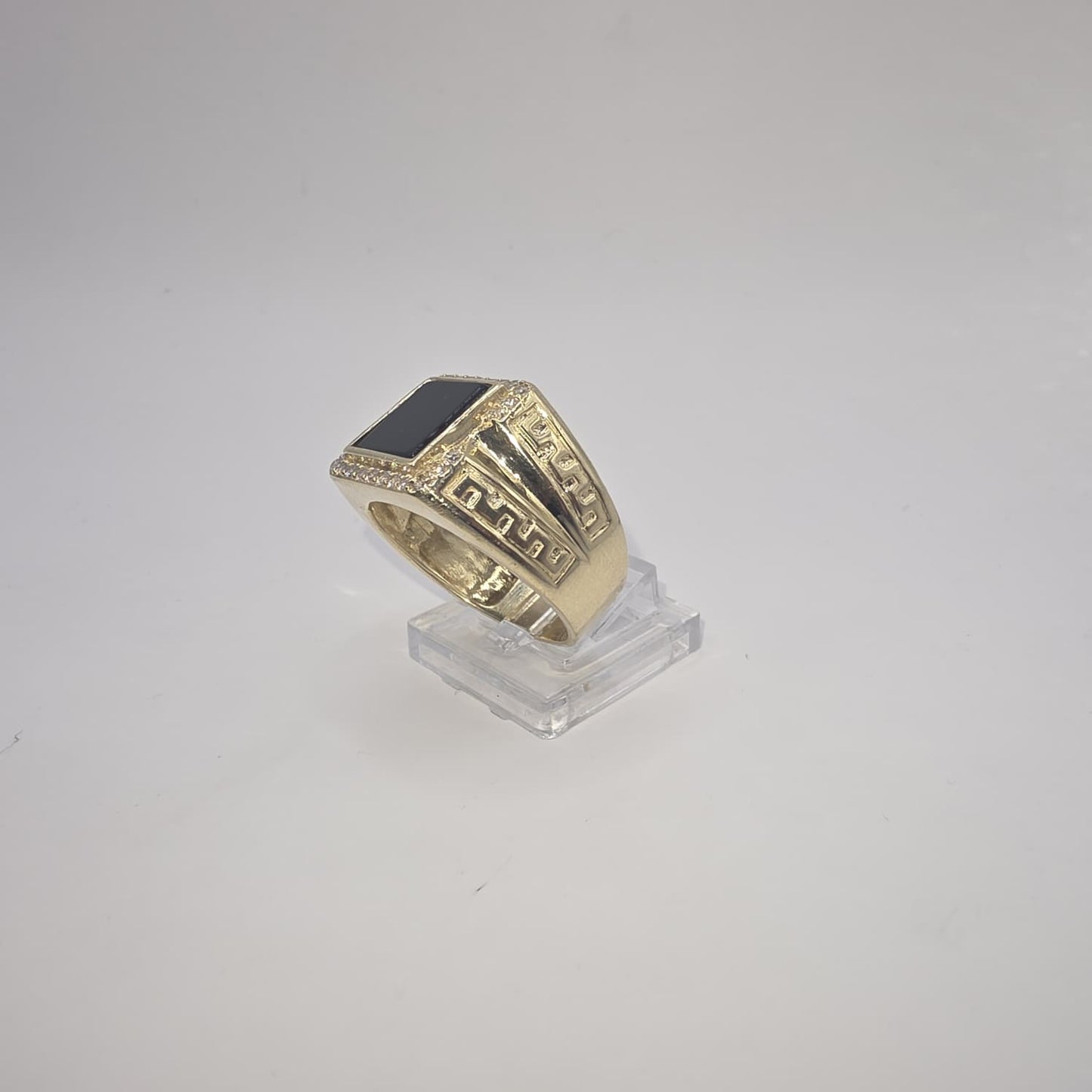 BLACK ONYX RING 10K