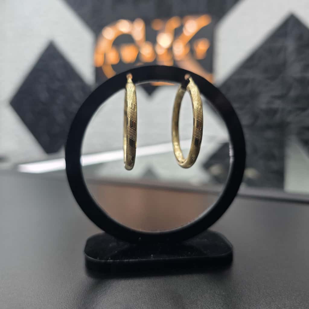 HOOP EARRING 10K