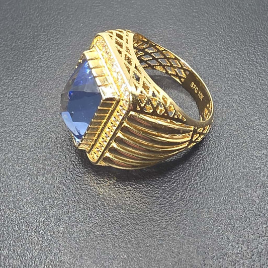 PURPLE STON RING 10K