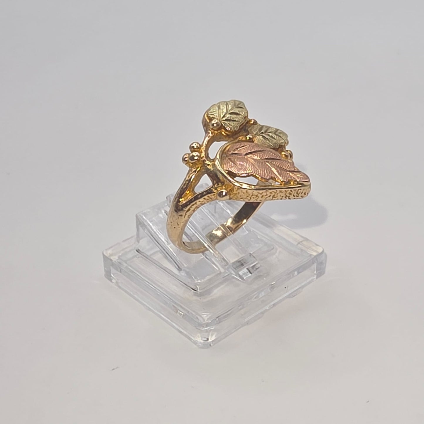 LEAF RING 10K