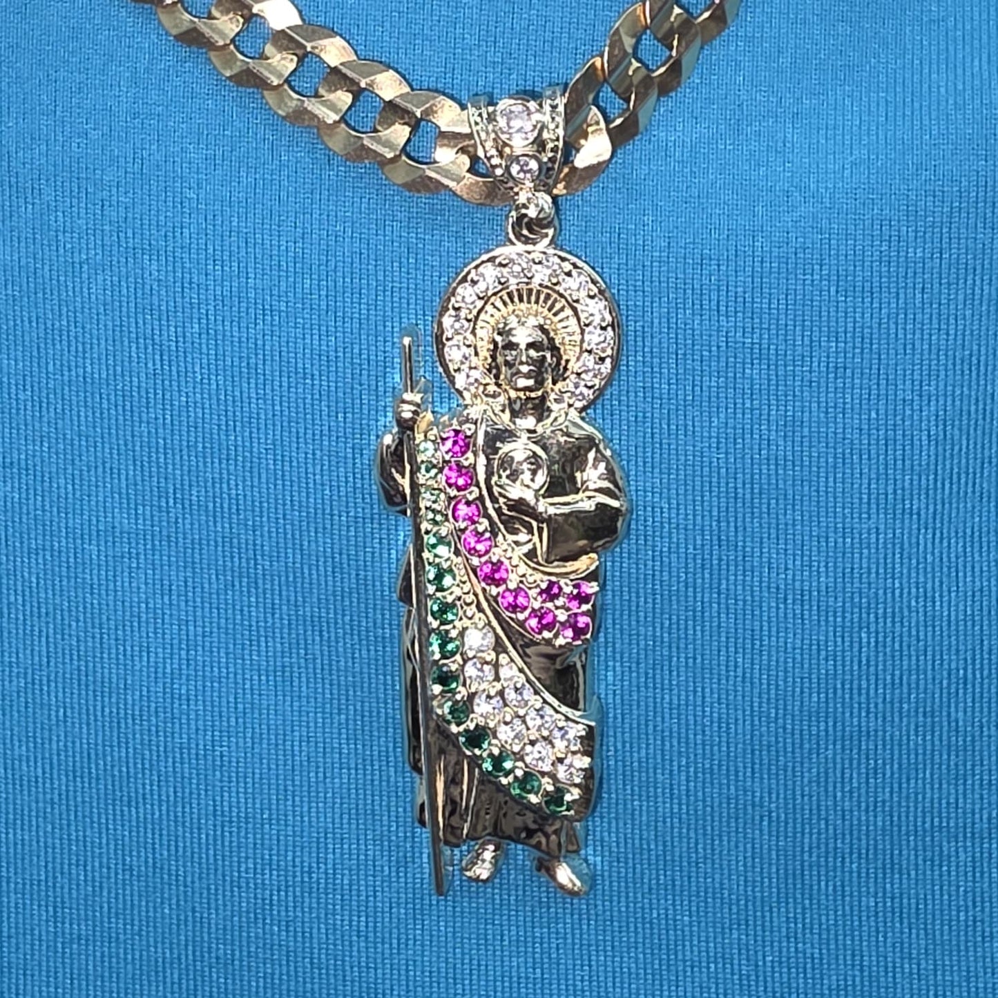 SAN JUDAS PENDANT 10K