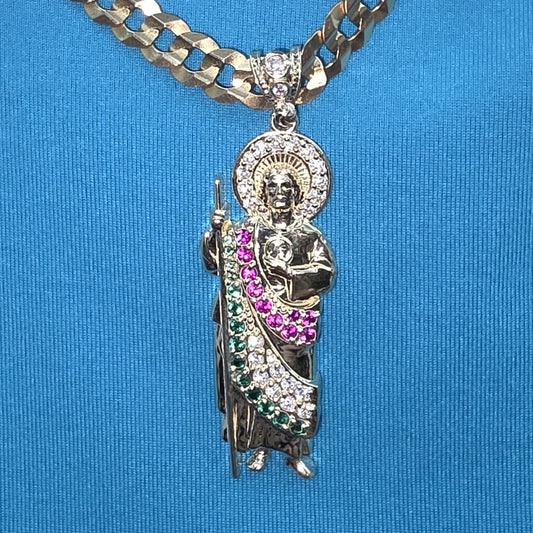 SAN JUDAS PENDANT 10K