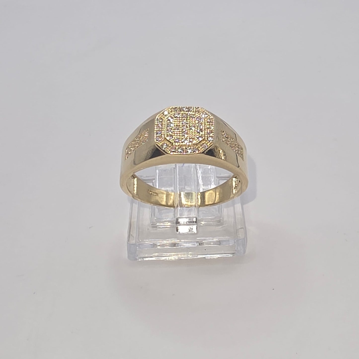 MEN'S SQUARE RING 10K