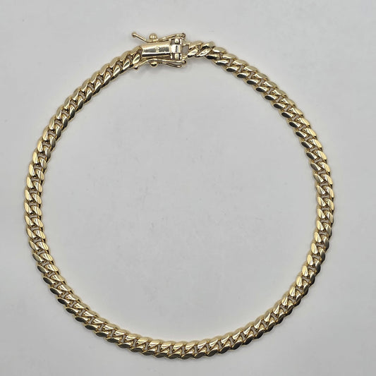 CUBAN LINK BRACELET 10K