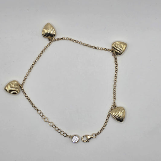 HEART BRACELET 14K