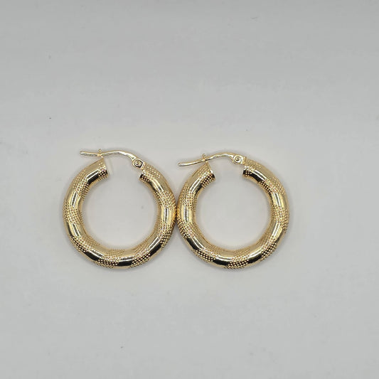 HOOP EARRING 10K