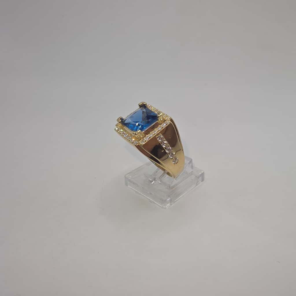 BLUE STONE RING 10K