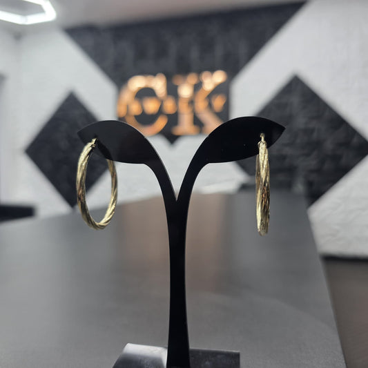 HOOP EARRING 10K