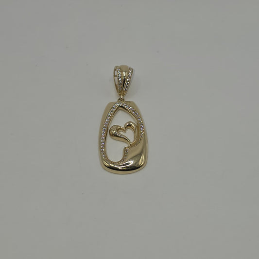 HEART PENDANT 14K