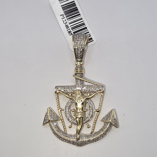 ANCHOR PENDANT 10K