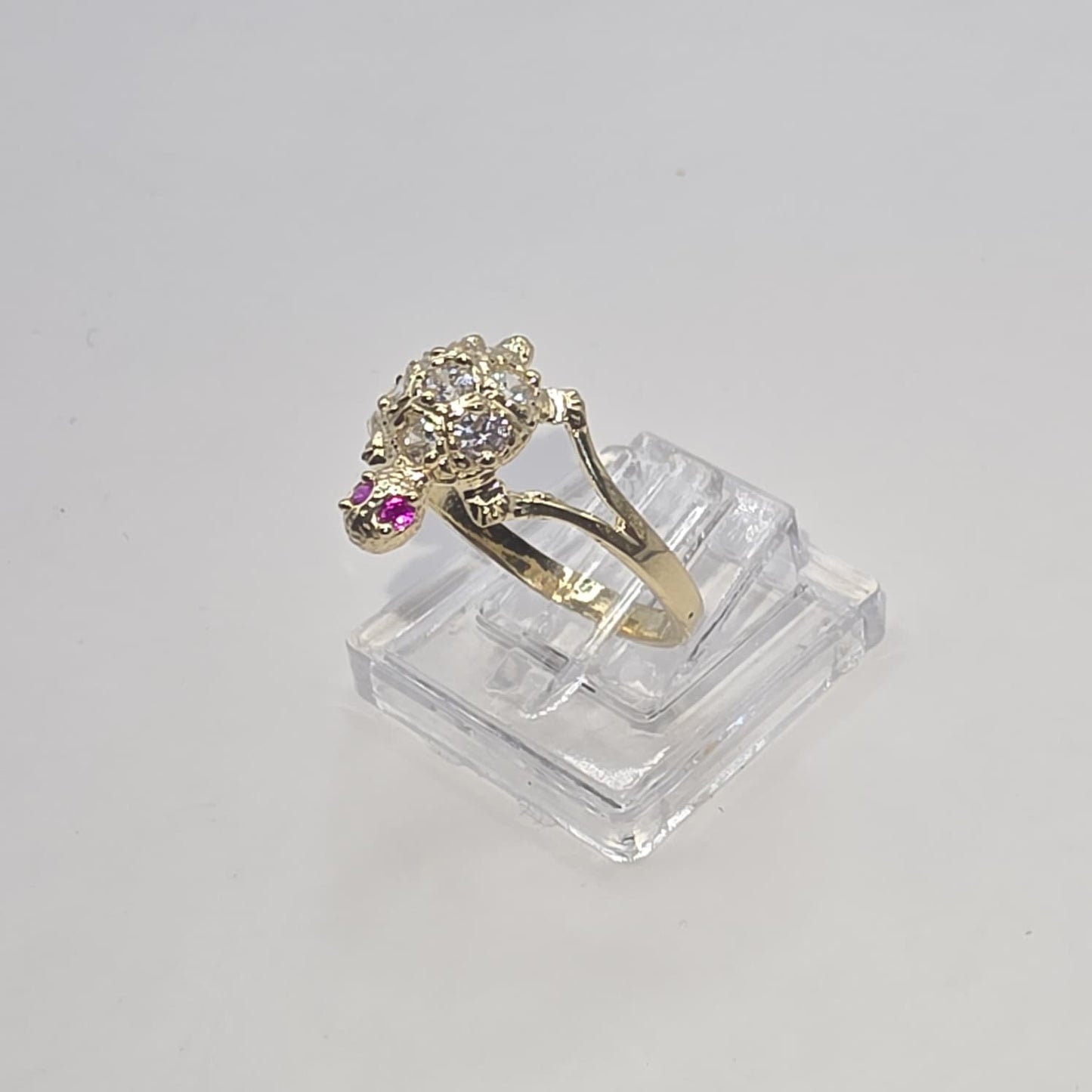 TURTLE RING 10K