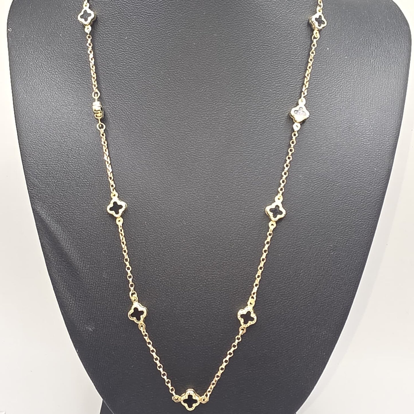 BLACK CLOVER NECKLACES 10K