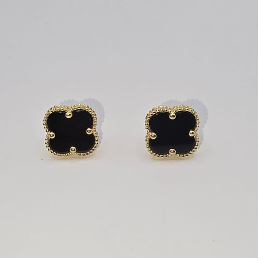 CLOVER EARRING 10K  WEIGHT: 2.5