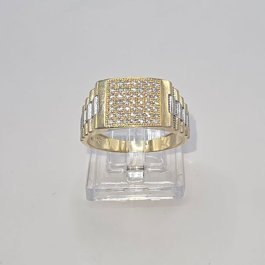 MEN'S SQUARE RING 10K