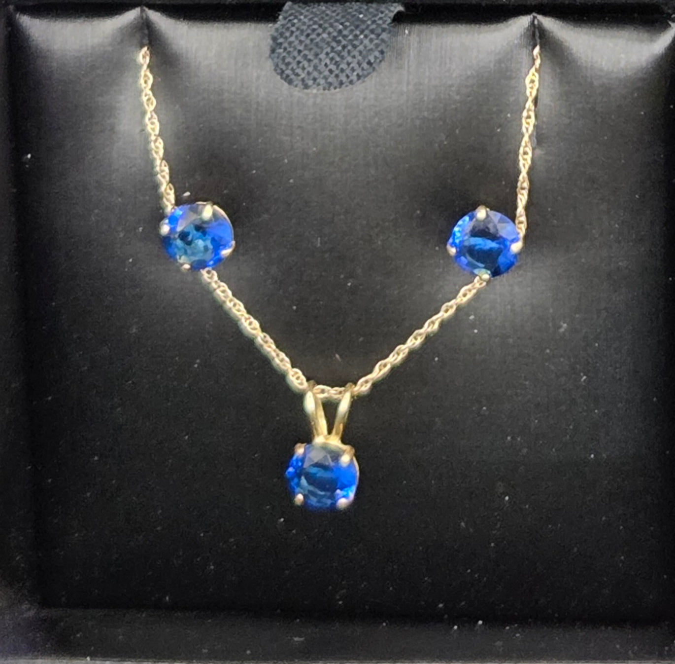 BIRTH STONE NECKLACE SET SEPTEMBER