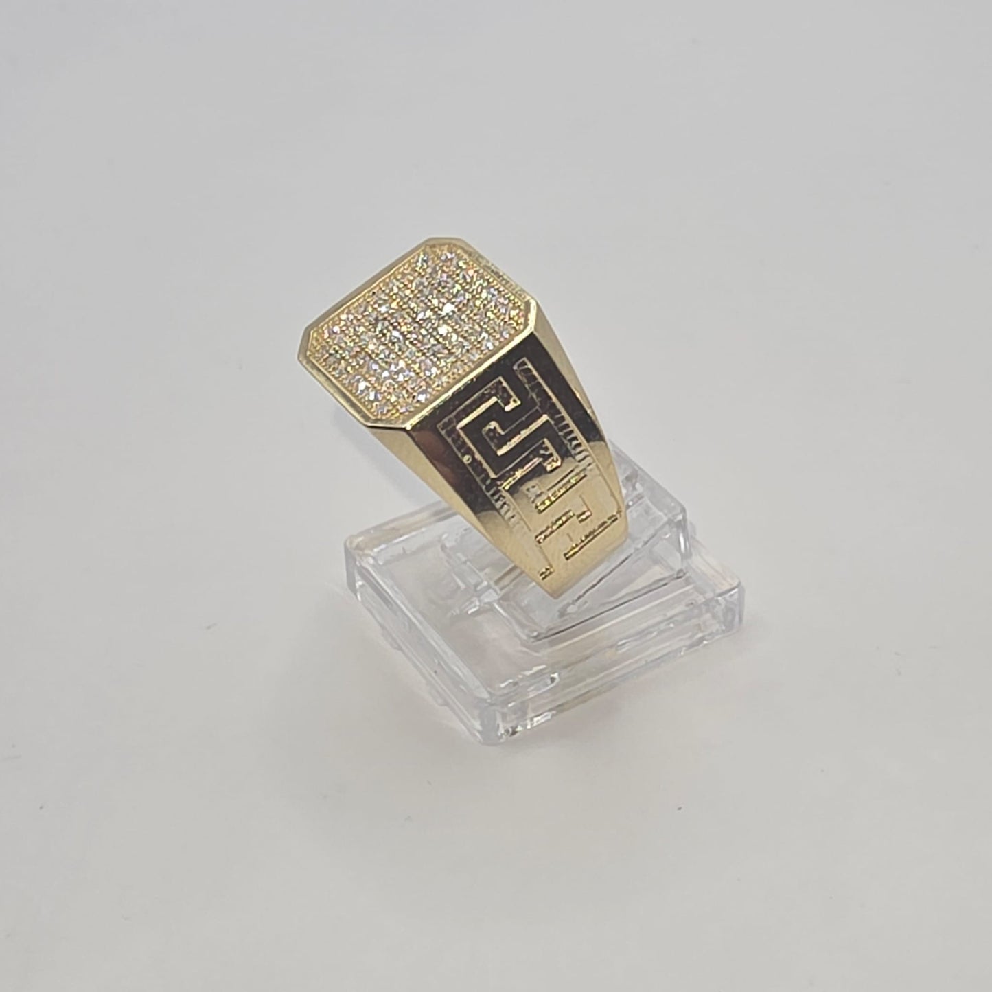 MEN'S SQUARE RING 10K