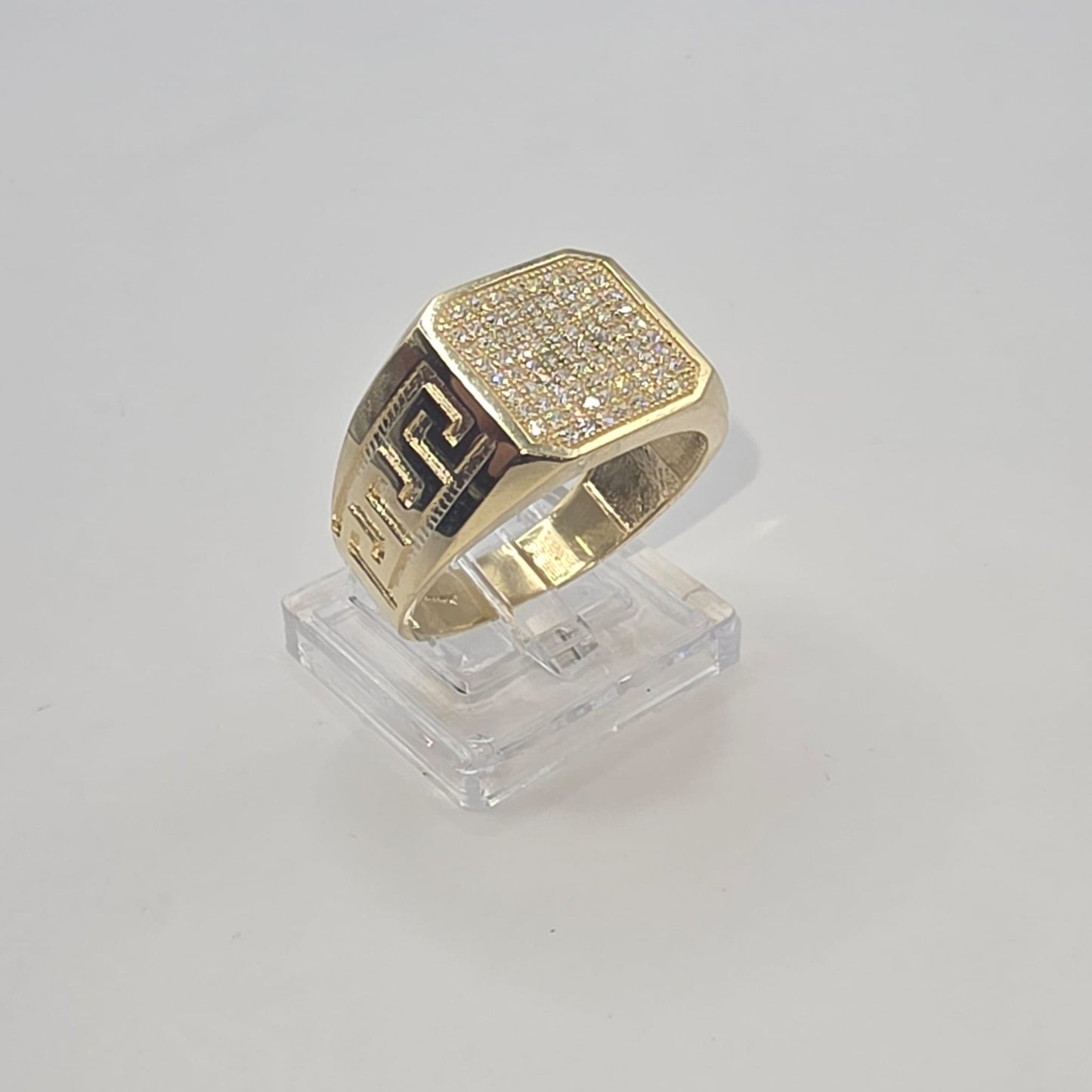 MEN'S SQUARE RING 10K