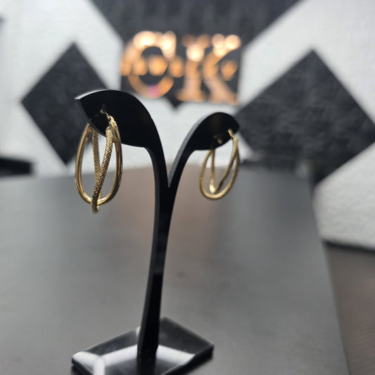 HOOP EARRING 10K
