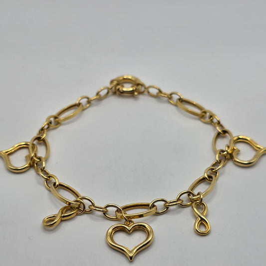 HEART BRACELET 14K