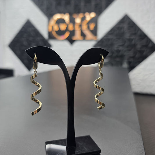 HOOP EARRING 10K
