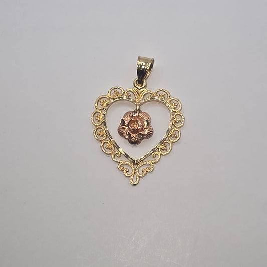 HEART PENDANT 10K