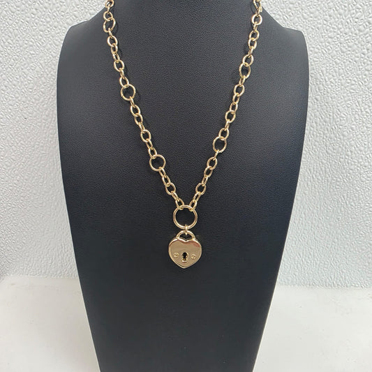 HEART NECKLACE 14K