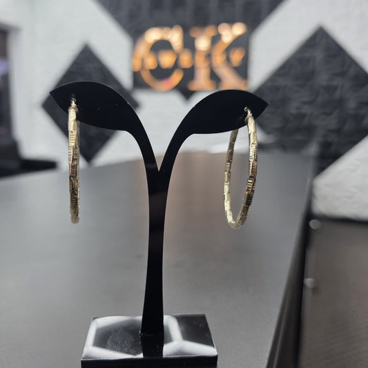 HOOP EARRING 10K