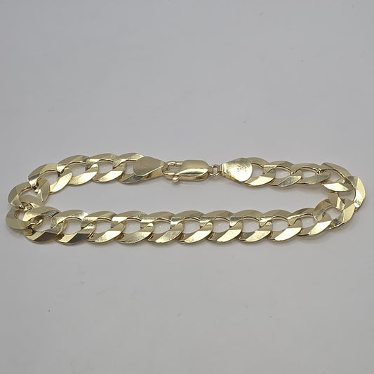 CUBAN CURB BRACELET 10K