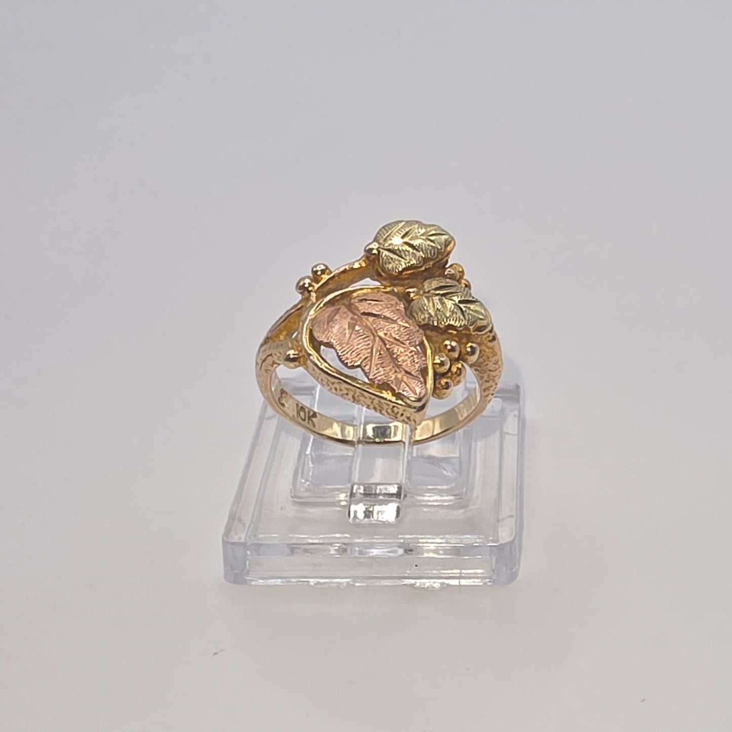 LEAF RING 10K