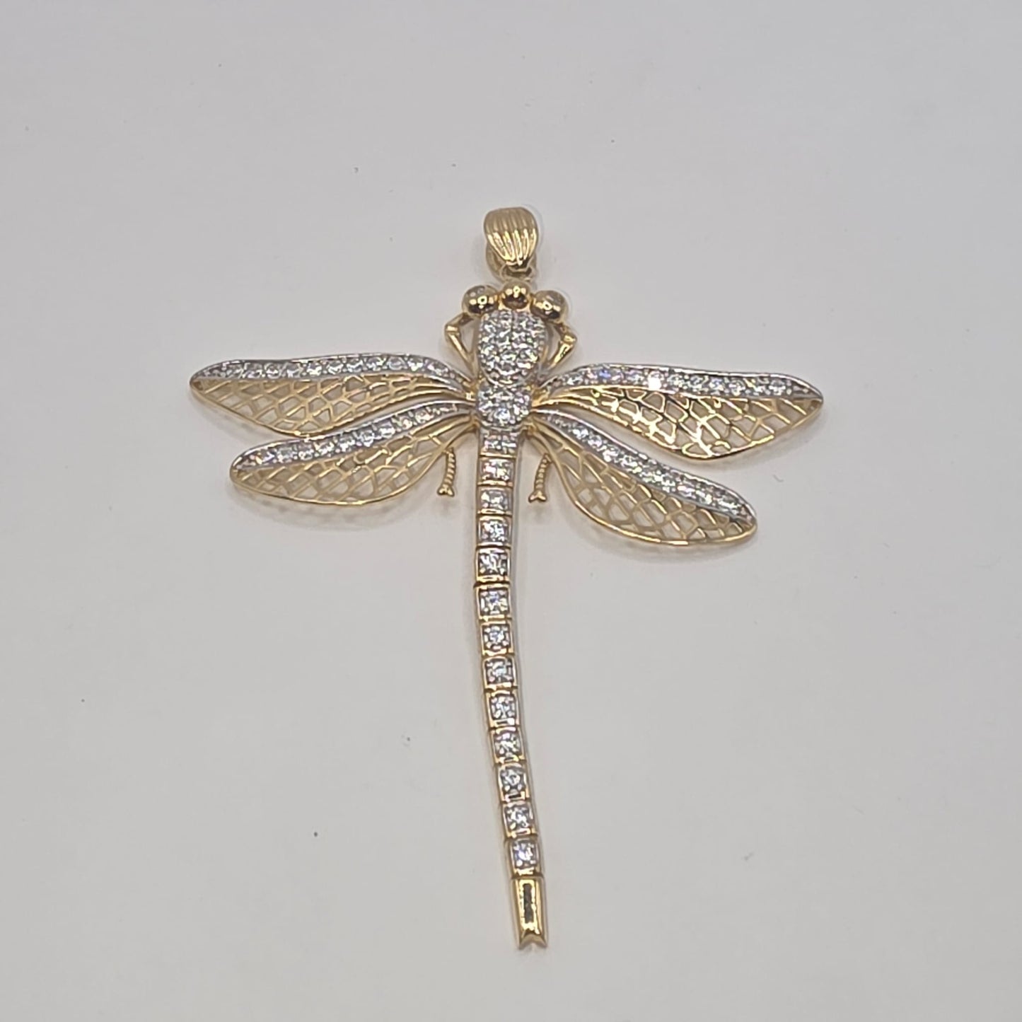 DRAGONFLY PENDANT 10K