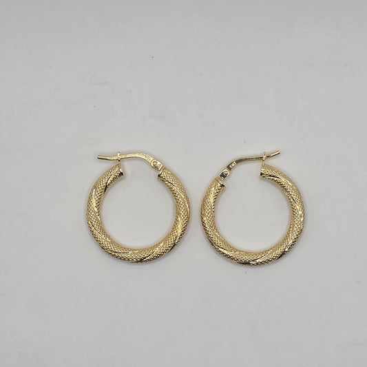 HOOP EARRING 10K