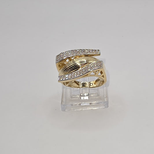 BOW RING 14K