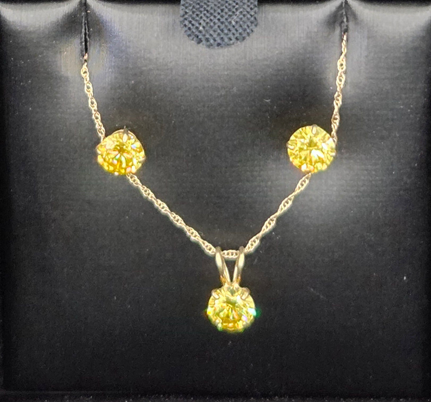 BIRTH STONE NECKLACE SET NOVEMBER