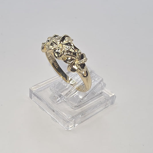 FLOWER RING 10K