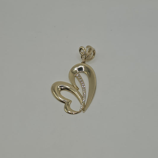 BUTTERFLY PENDANT 14K