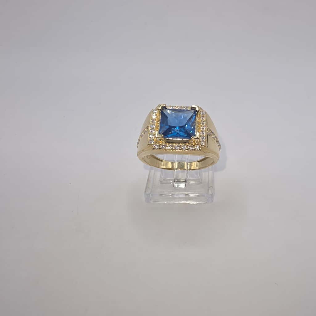 BLUE STONE RING 10K