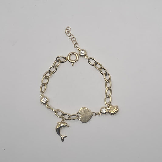 HEART BRACELET 10K