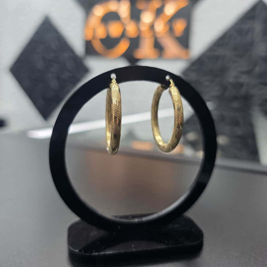 HOOP EARRING 10K