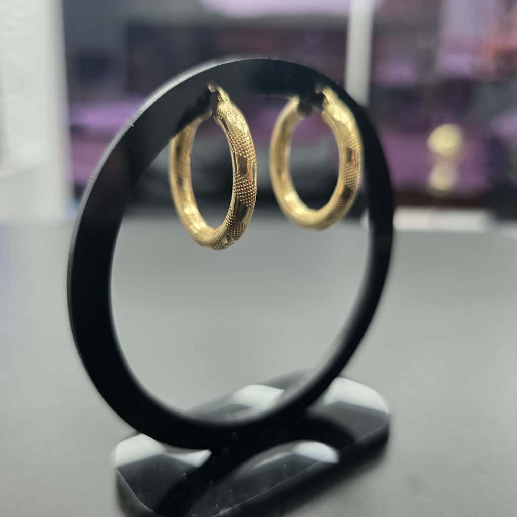 HOOP EARRING 10K