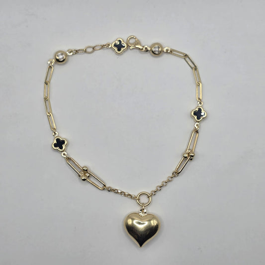 HEART BRACELET 14K