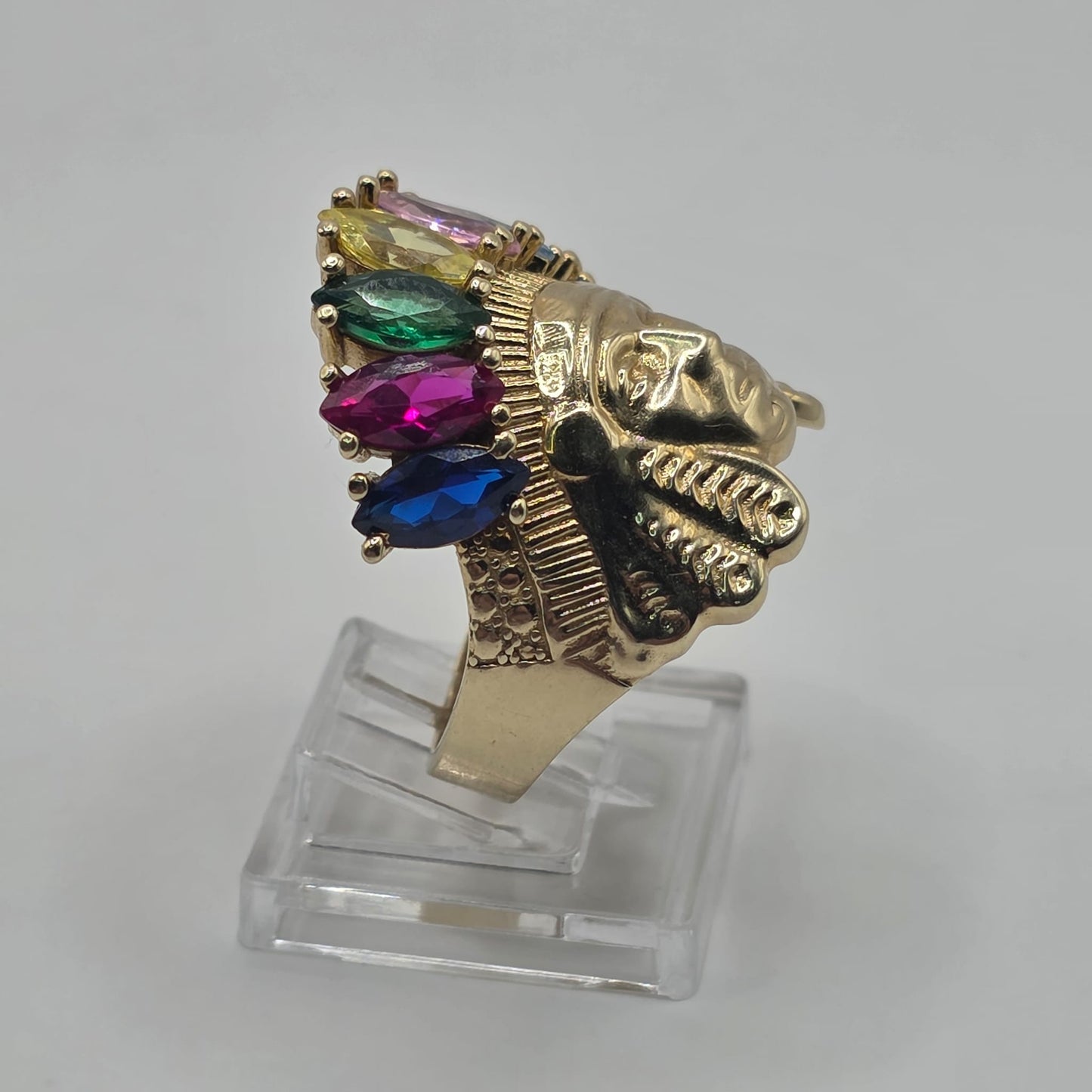 INDIAN HEAD RING 10K