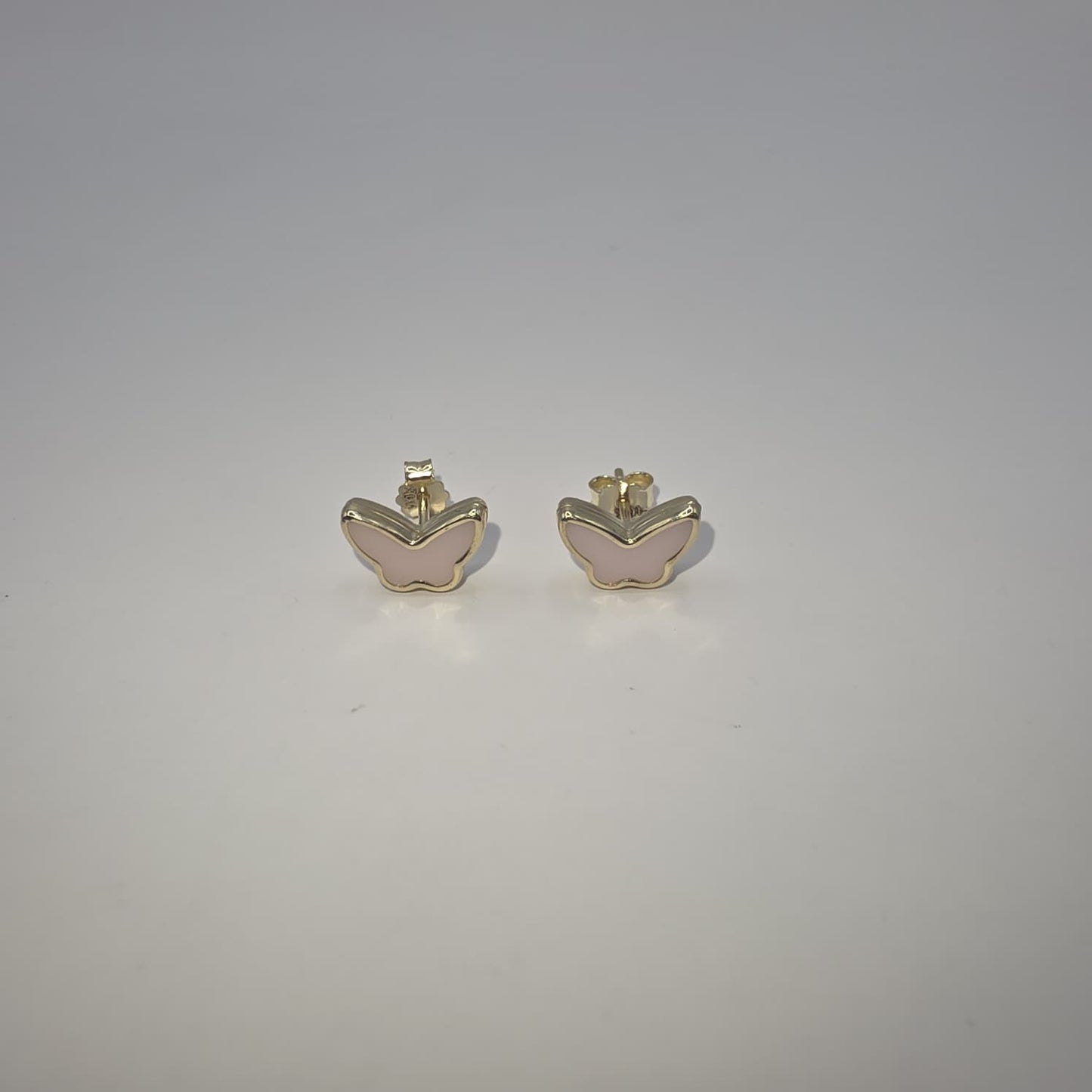BUTTERFLY STUD EARRING 10K