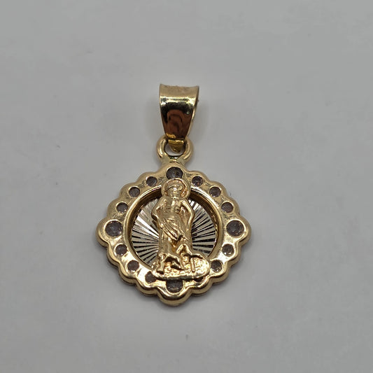 S LAZARO PENDANT 10K