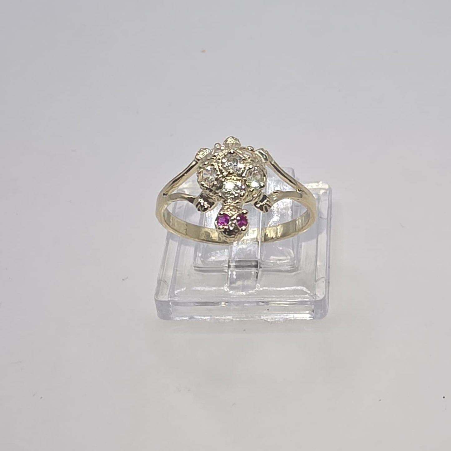 TURTLE RING 10K