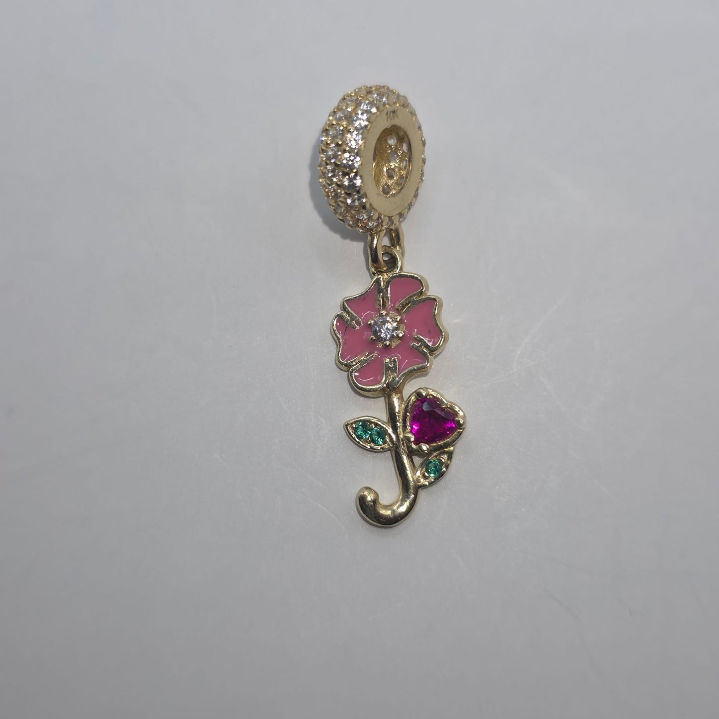 PANDORA FLOWER CHARM 10K