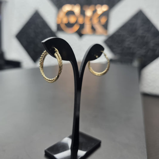 HOOP EARRING 10K