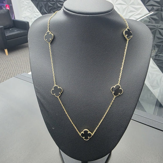 CLOVER NECKLACE 10K