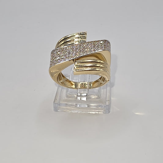 BOW RING 14K